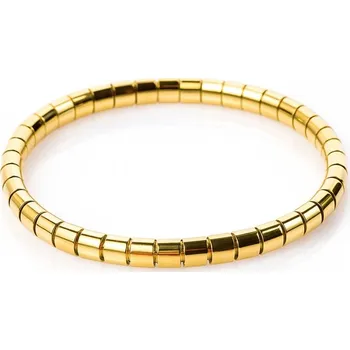 Náramek Flamenco Mystique Náramek z chirurgické oceli se zlacením. Zlatý kruh 14k. BST1565