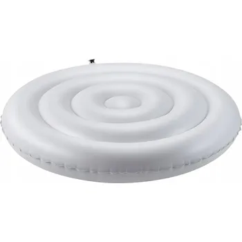 Krycí plachta Kryt na vířivku 137 cm Odolný proti povětrnostním vlivům Kulatý Bílý