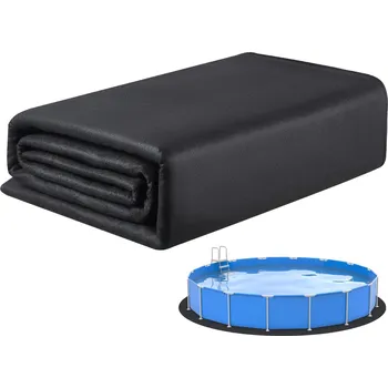 bazénová podložka Vevor Podložka pod vložku 15ft kulatá, recyklovaný geotextil, extra hrubá