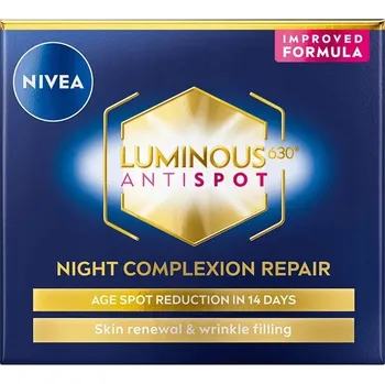 Pleťový krém NIVEA Cellular Luminous630 Regenerační krém proti pigmentovým skvrnám 50 ml