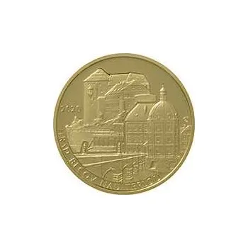 Zlatá investiční mince Hrad Bečov nad Teplou 5000 Kč PROOF