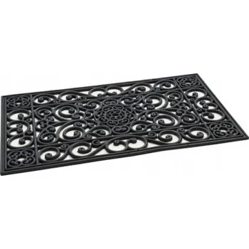 ROHOŽKA IRON MAT BLACK 1 45x75 CM
