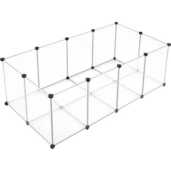 ohrádka pro psa SongmicsHome BEN 143x73x46 cm