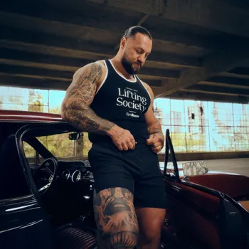 Pánské kraťasy GymBeam Šortky Base Black M černá