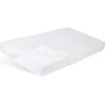 BabyMatex Nepromokavé prostěradlo 60x120 01 bílé s gumou Bamboo bamboo pro podložení dětské postýlky 222299838