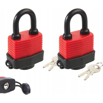 Visací zámek Vodotěsný laminovaný visací zámek 40 mm 2 KUSY