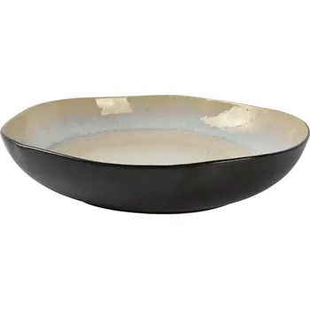 Talíř Lunar Talíř, ø 32 cm, keramika, černá, béžová 804178