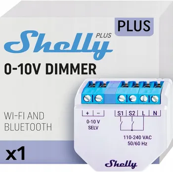 IP kamera STMÍVAČ SHELLY 0-10 V, WiFi