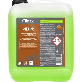 Čisticí prostředek Clinex 4Dirt 5 l, víceúčelový, biologicky odbouratelný