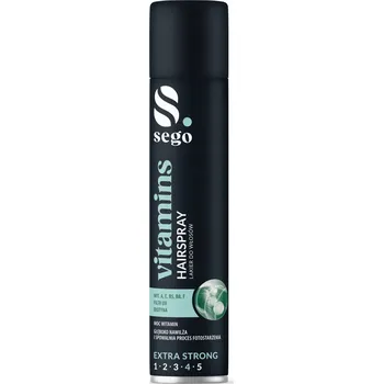 Stylingový přípravek SEGO VITAMINS lak na vlasy s vitamíny Extra Strong 75 ml