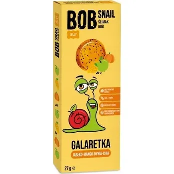 Bonbon BOB SNAIL Svačinka želé jablko mango dýně chia 27g