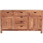 Indický nábytek - Komoda Amba 160x90x45 z indického masivu palisandr Super natural 100410849