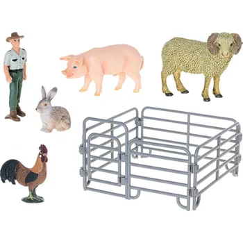 Figurka Mikrotrading MikroTrading Zoolandia Beran s prasetem a doplňky v krabičce