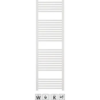 Radiátor Zehnder Radiátor Zehnder Impa 160x50 cm vnější připojení, bílá, IMPC-160-050 IMP-160-050