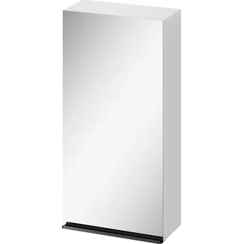 Koupelnový nábytek CERSANIT 3D Skříňka Cersanit Virgo 40 zrcadlová bílá černá úchytka, S522-009 S522-009