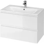 Cersanit Moduo, závěsná skříňka + umyvadlo 80cm, bílá, S801-316-DSM 136511225