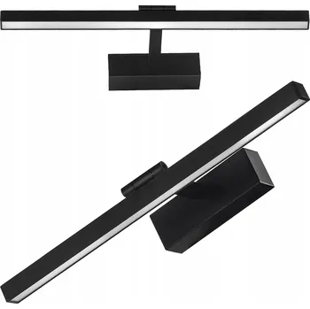 Nástěnné svítidlo Nástěnné svítidlo LEDTechnics černé, integrovaný LED zdroj 10 W