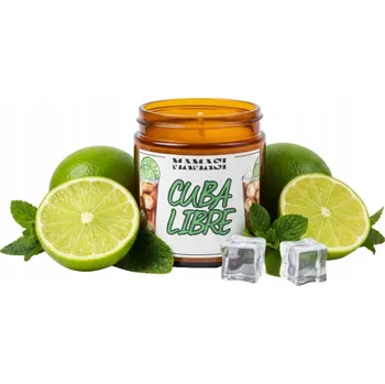 Svíčka Sójová vonná svíčka Cuba Libre MamasiCandle 1 ks