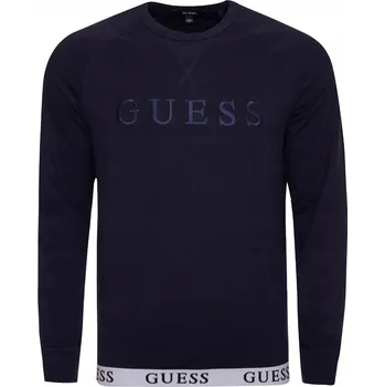 Pánská mikina PÁNSKÁ MIKINA GUESS S, tmavě modrá, U3YQ00 DÁREK