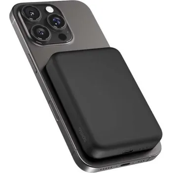 Powerbanka Spello ForcePack 5000mAh magnetická bezdrátová powerbanka Bank SM31 - černá 9915101300266