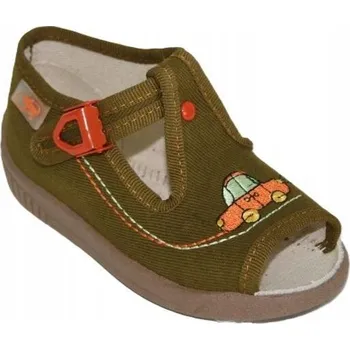 Chlapecké bačkory Befado dětské sandály textilní vícebarevné velikost 18