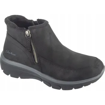 Dámské tenisky Dámské zimní boty Skechers Relaxed Fit: Easy Going - Into Fall černé - 1