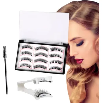 Umělé řasy 3D MAGNETICKÉ UMĚLÉ ŘASY - 12 KS, ZNOVU POUŽITELNÉ A PŘIROZENĚ VYPADAJÍCÍ