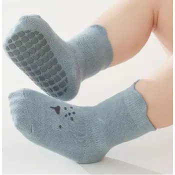 Pánské ponožky Protiskluzové ponožky - ŠEDÉ - (12-36m) M (Značka: NEMO BABY)