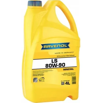 Převodový olej RAVENOL OLEJ RAVENOL 80W90 4L GL-5 LS / MIL-L-2105 D / ZF TE-ML 05C 12C 16E