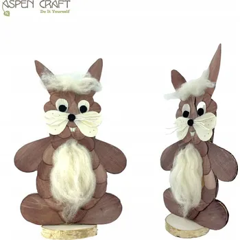 Obraz Ruční práce sada DIY kreativní sada pro děti ZAJÍČEK 10 ks