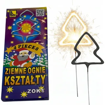 Vánoční dekorace Prskavky Vánoční prskavky 16,5 cm 4 kusy na SILVESTRA