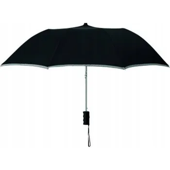 Deštník Salzmann automatický skládací deštník s pouzdrem, černý