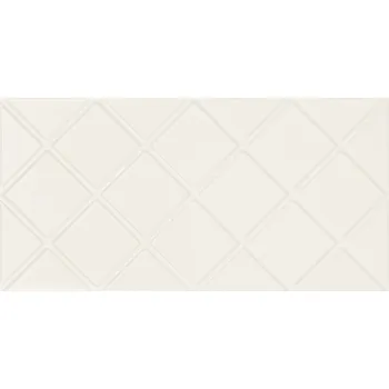 Obklad ARTÉ Obklad Arté Blanca geo struktura lesk rektifikovaný 30x60 38019552
