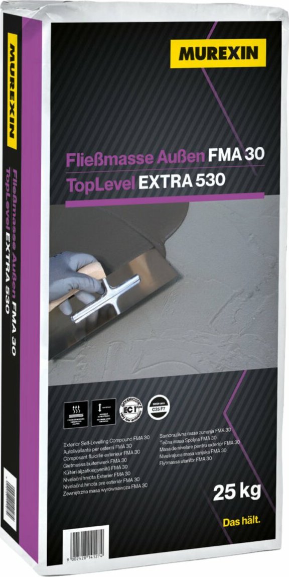 MUREXIN Nivelační hmota Murexin exteriér FMA 30/TopLevel extra 530 25 kg MX32230
