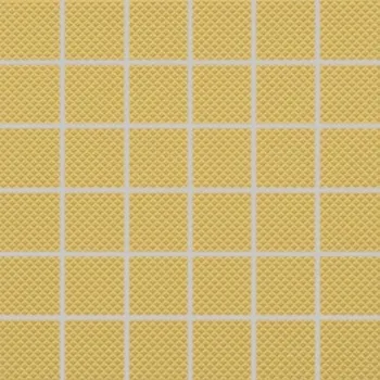 Obklad RAKO Mozaika Rako Color Two tmavě žlutá struktura mat 30x30 GRS05642 GRS05642
