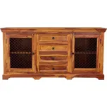 Indický nábytek - Komoda 180x90x45 Jali z indického masivu palisandr Only stain 154846261