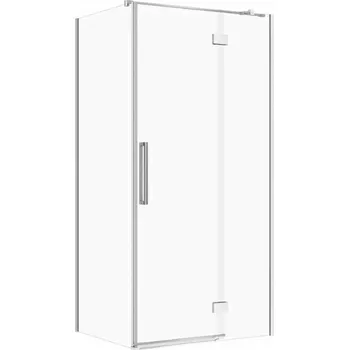 CERSANIT 3D Sprchový kout Cersanit Crea 100x80x200 obdélníkový chrom s panty pravý, set B841, S601-206 S159-002;S159-009