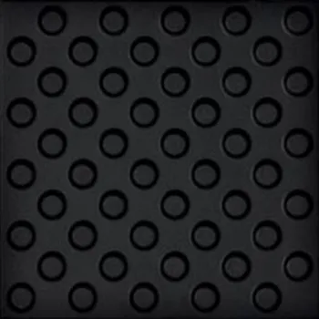 Dlažba RAKO Tvarovka Rako Taurus Industrial speciální pro nevidomé černá struktura mat rektifikovaná 30x30 TTS35019 TTS35019