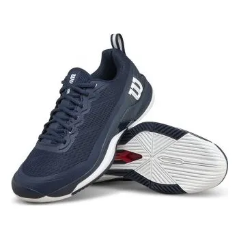 Pánská tenisová obuv Pánské tenisové boty WILSON RUSH PRO 4.5 Navy Blaze WRS333520 2025 velikost UK 10,5