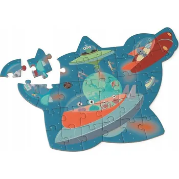 Puzzle Konturové Puzzle Kosmos 31 dílků 3l+ Scratch