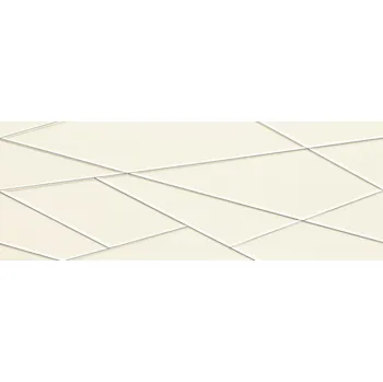 Obklad TUBADZIN Dekor Tubadzin House of Tones white pololesk rektifikovaný 33x90 38009058