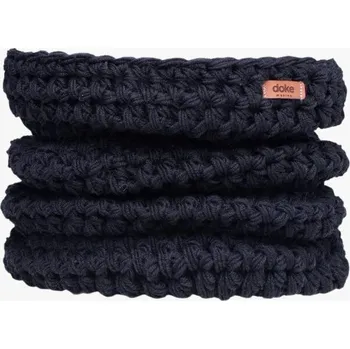 Nákrčník Doke Merino háčkovaný nákrčník black pro muže