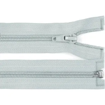 Zip Spirálový zip No 5 délka 60 cm bundový POL, malé, 314 modrošedá sv.