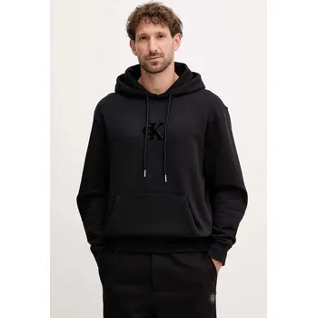 Pánská mikina Mikina Calvin Klein Jeans LV04RD250G černá 99X, vel. S