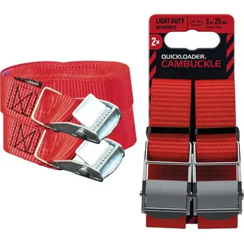 Upínací popruh QUICKLOADER Popruh se sponou Cambuckle 500 kg, 5 m, 25 mm