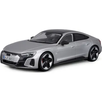 auto na autodráhu Bburago Audi RS E-tron GT 1:18 stříbrná