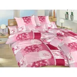 DADKA VRACOV Povlečení bavlna Pampelišky 3D vínové 140x200, 70x90 cm 235105796