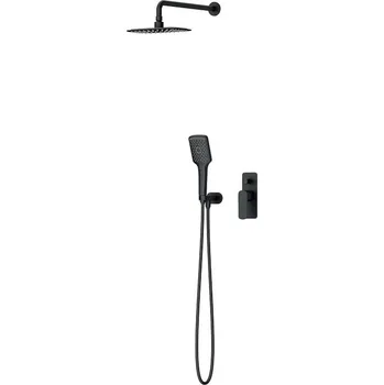 Sprchový set CERSANIT 3D Sprchová souprava Cersanit Larga vanová sprchová podomítková černá set B344, S952‑031 S952-031