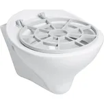 JIKA Mira výlevka keramická závěsná, plastová mřížka, bílá H8510490000001 H8510490000001