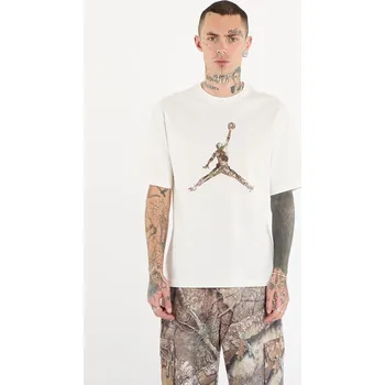 Pánské tričko Tričko Jordan Brooklyn Men's Realtree Jumpman T-Shirt Sail/ Black M